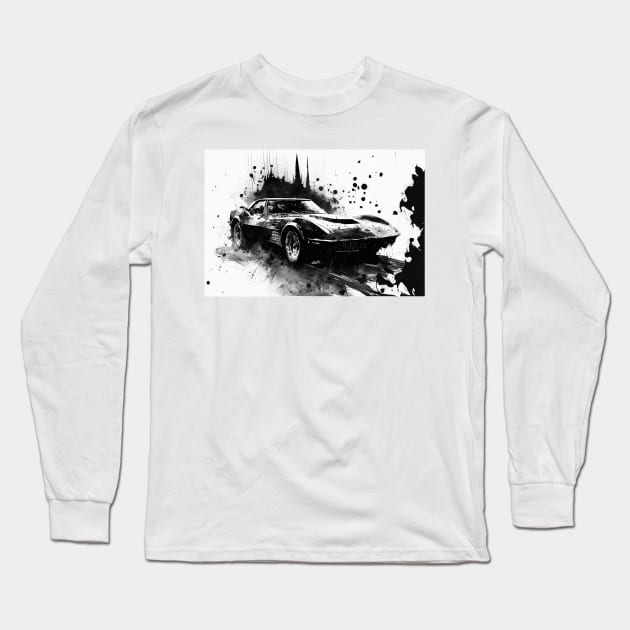 Ink Stingray Long Sleeve T-Shirt by TortillaChief